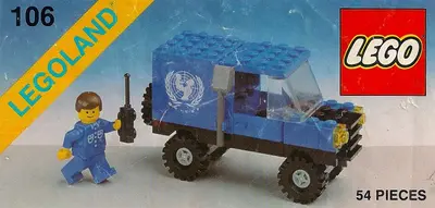 LEGO Town 106 UNICEF Van set