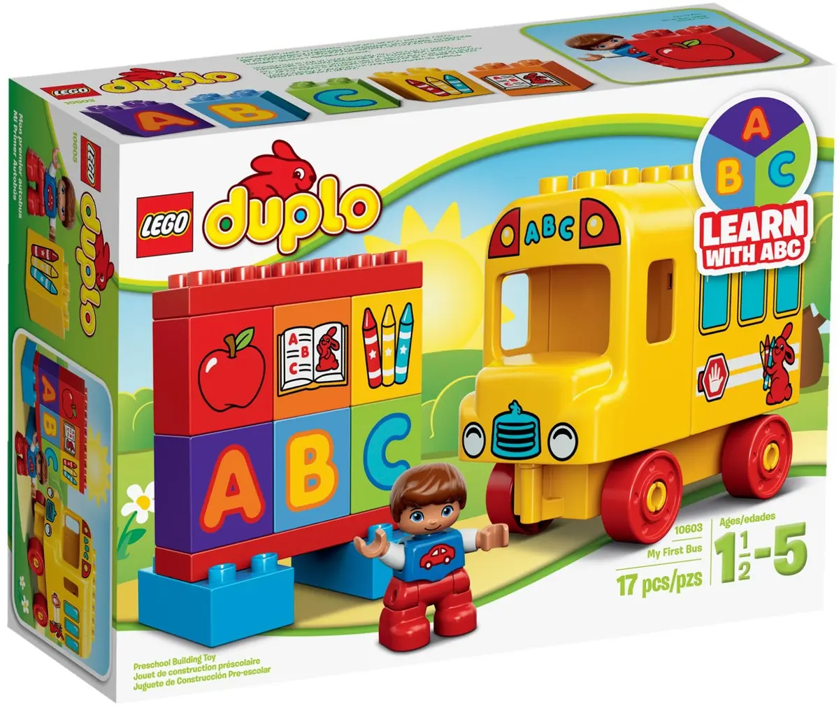 LEGO DUPLO 10603 My First Bus set, image 2