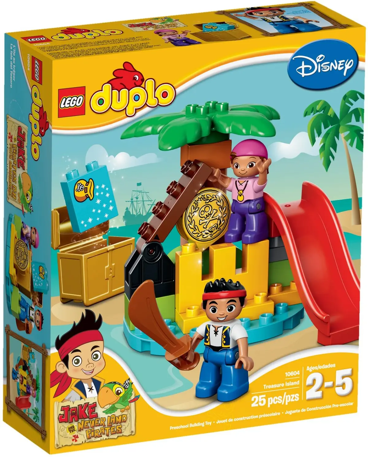LEGO DUPLO 10604 Treasure Island set, image 2