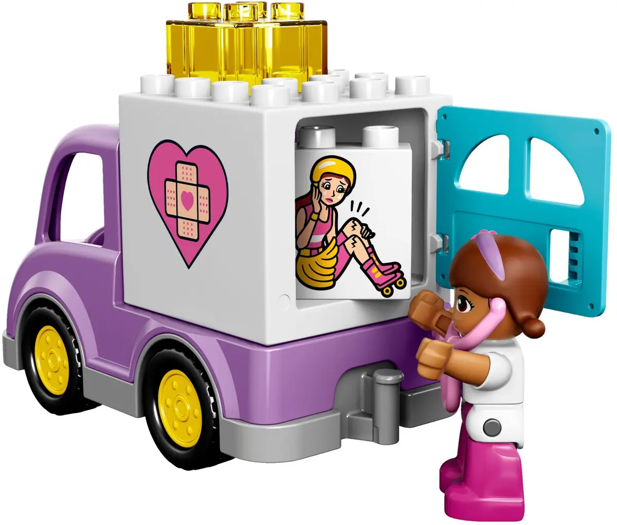LEGO DUPLO 10605 Rosie the Ambulance set, image 4