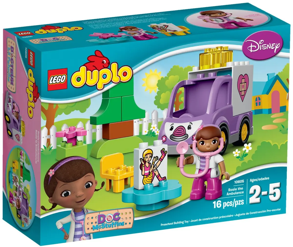 LEGO DUPLO 10605 Rosie the Ambulance set, image 2