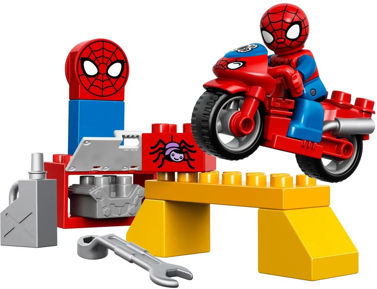LEGO DUPLO 10607 Spider-Man Web-Bike Workshop set
