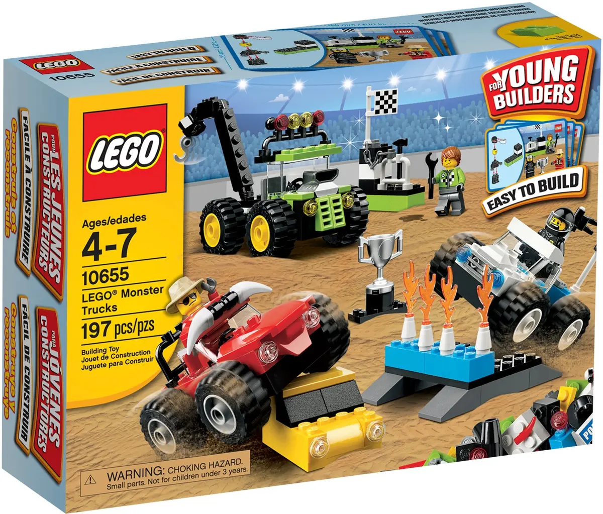 LEGO Bricks and More 10655 LEGO Monster Trucks set, image 2
