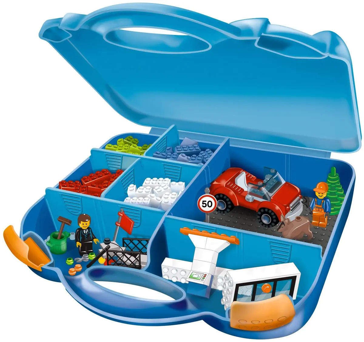 LEGO Bricks and More 10659 LEGO Blue Suitcase set, image 5