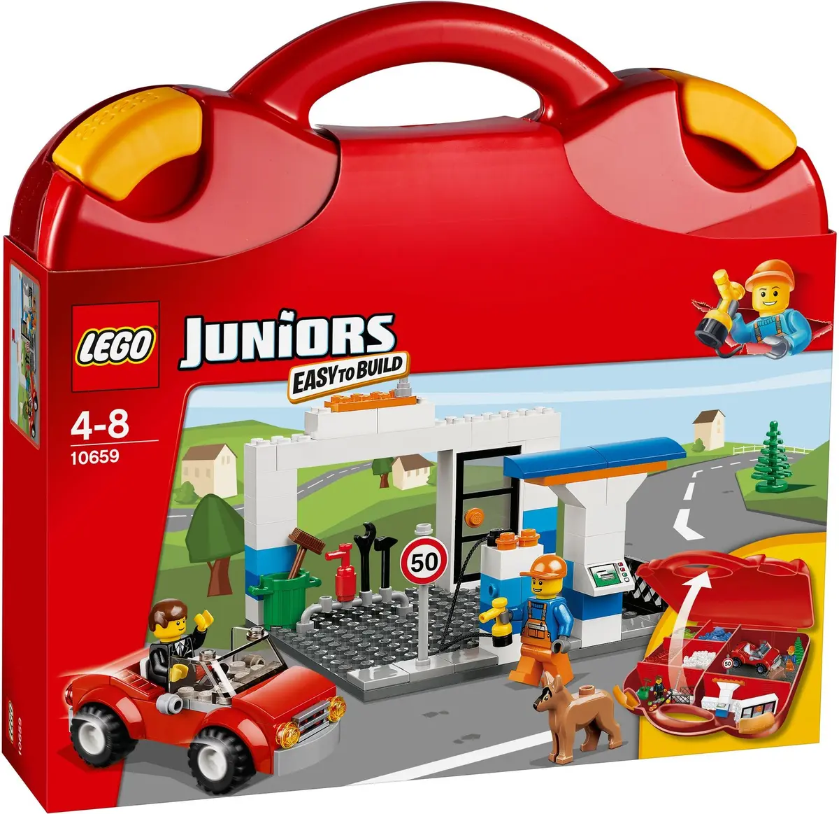 LEGO Bricks and More 10659 LEGO Blue Suitcase set, image 2