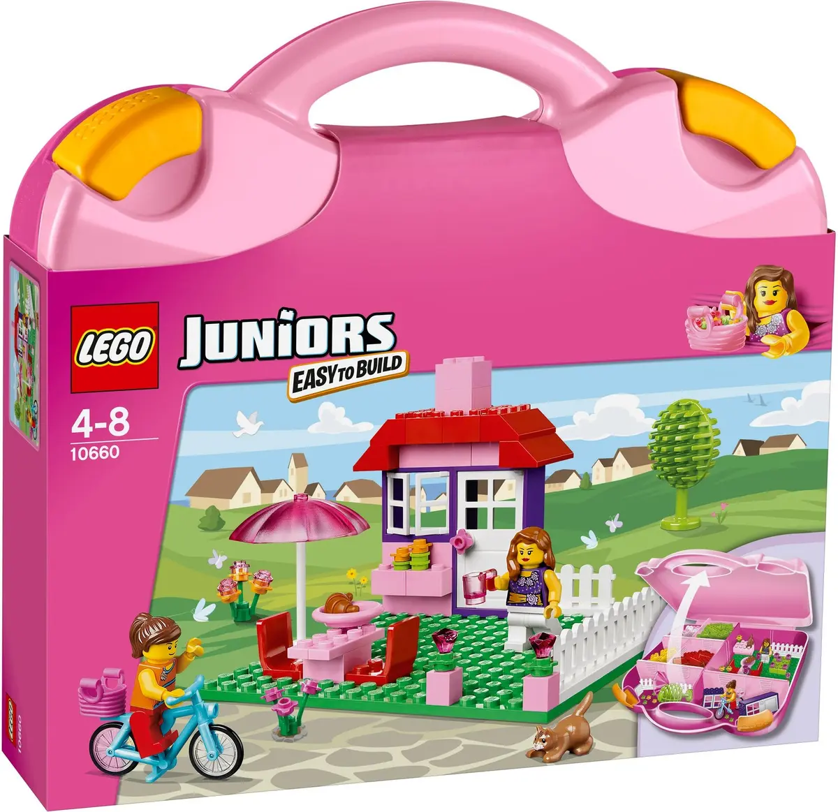 LEGO Bricks and More 10660 LEGO Pink Suitcase set, image 2