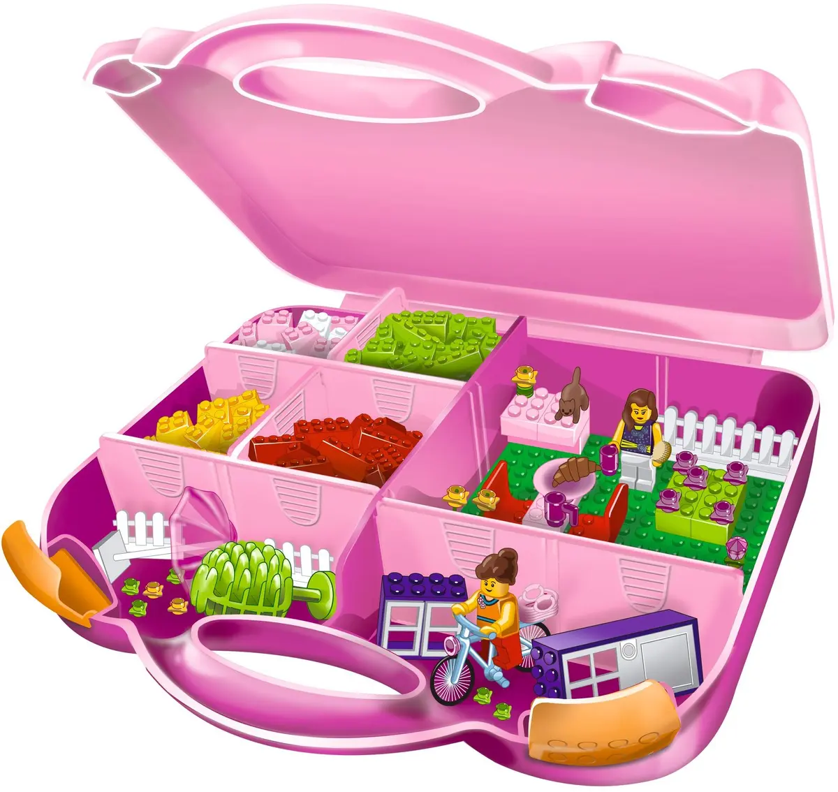 LEGO Bricks and More 10660 LEGO Pink Suitcase set, image 5