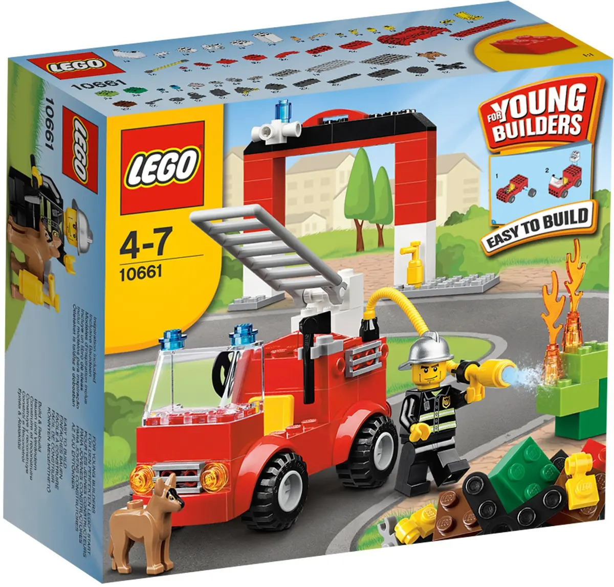 LEGO Bricks and More 10661 My First LEGO Fire Station set, image 2