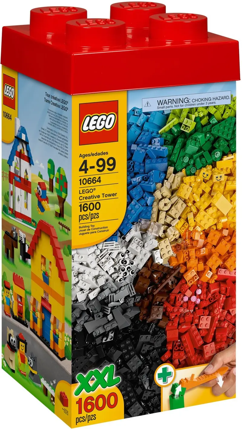 LEGO Bricks and More 10664 Creative Tower set, image 2