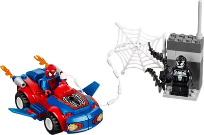 LEGO Juniors 10665 Spider-Man: Spider-Car Pursuit set