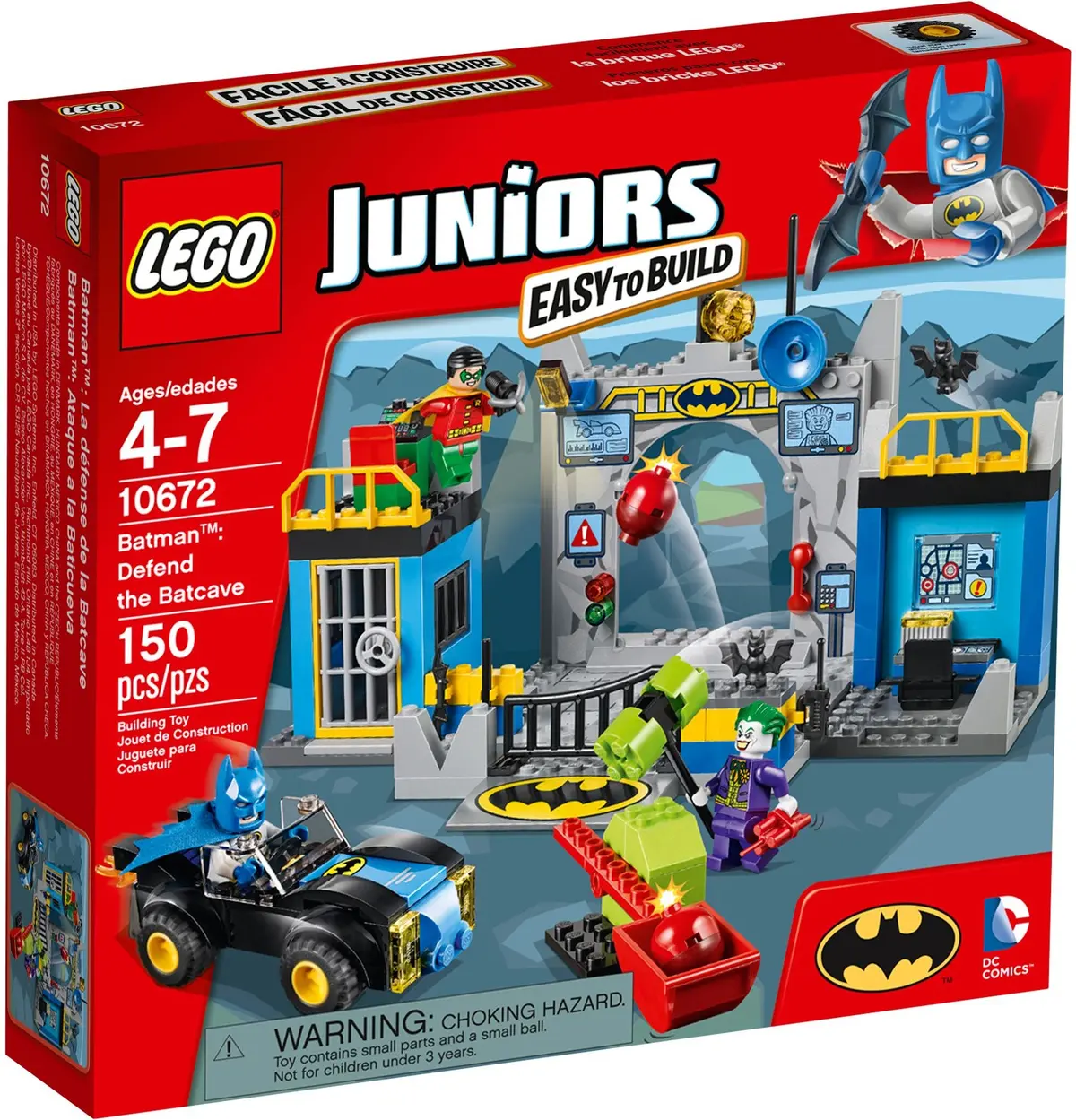 LEGO Juniors 10672 Batman: Defend the Batcave set, image 2