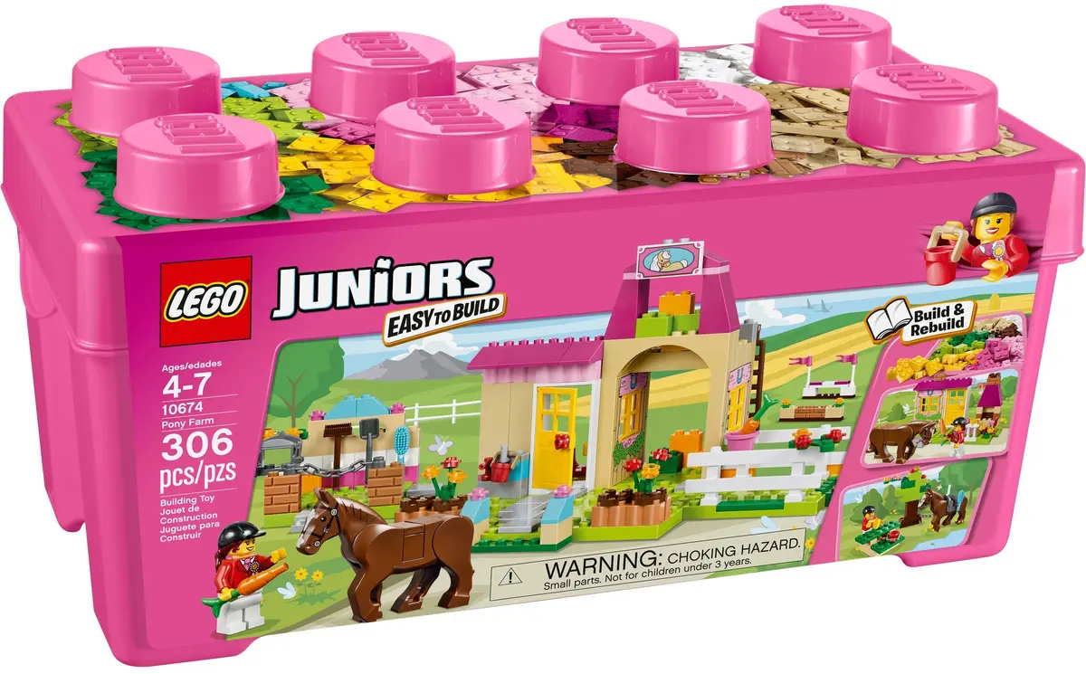 LEGO Juniors 10674 Pony Farm set, image 2