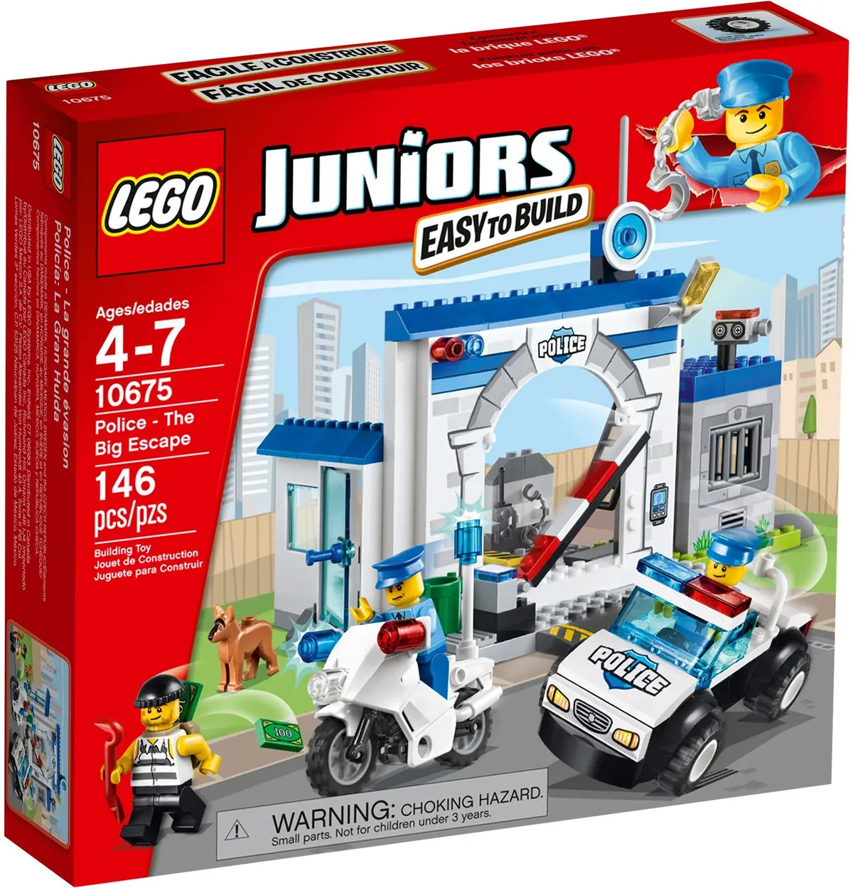 LEGO Juniors 10675 Police – The Big Escape set, image 2