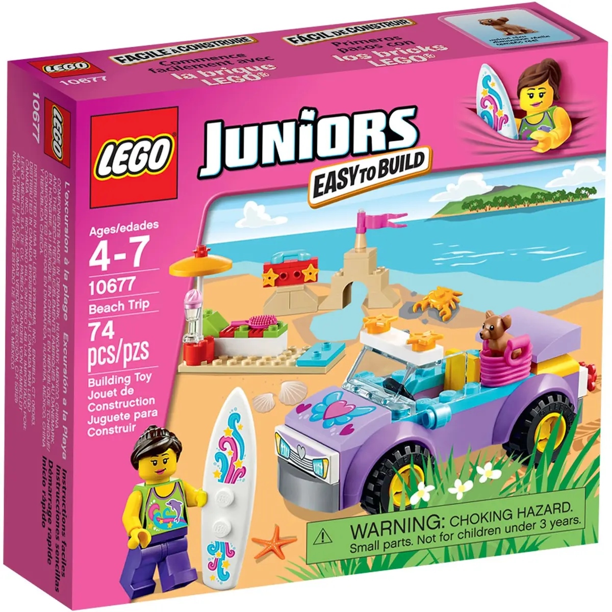 LEGO Juniors 10677 Beach Trip set, image 2