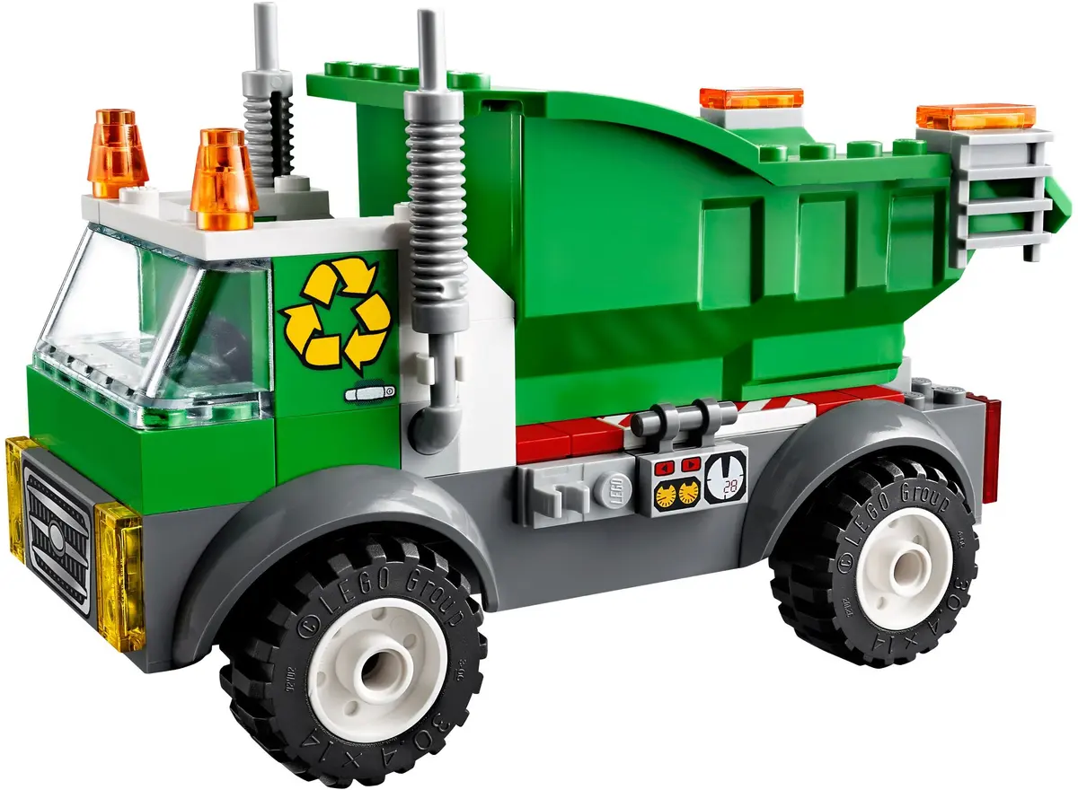 LEGO Juniors 10680 Garbage Truck set, image 3