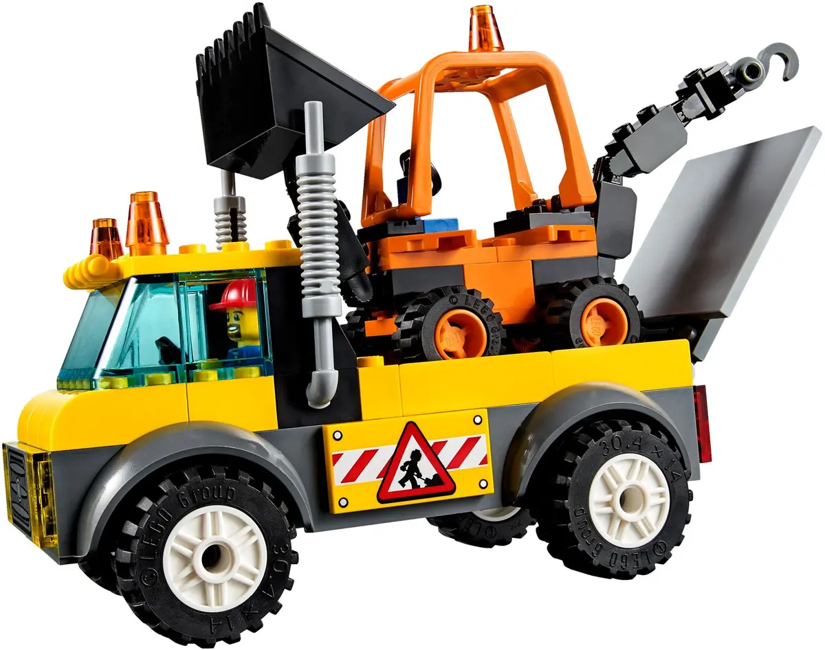 LEGO Juniors 10683 Road Work Truck set, image 3