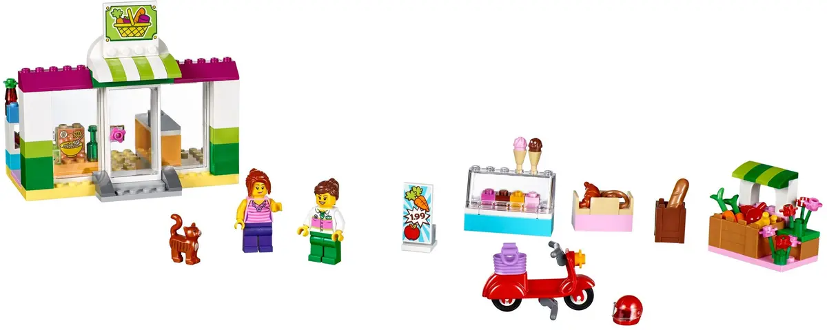 LEGO Juniors 10684 Supermarket Suitcase set