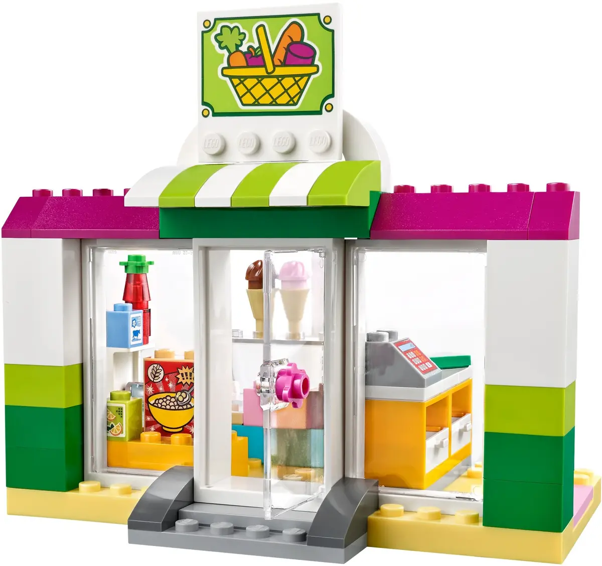 LEGO Juniors 10684 Supermarket Suitcase set, image 3