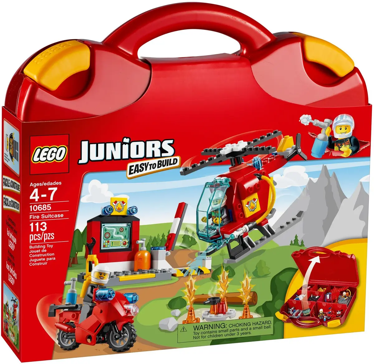 LEGO Juniors 10685 Fire Suitcase set, image 2
