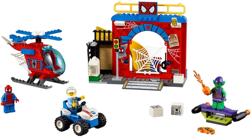 LEGO Juniors 10687 Spider-Man Hideout set