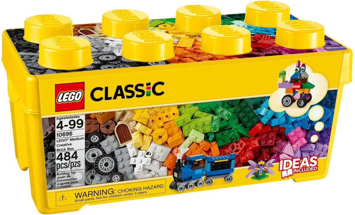 LEGO Classic 10696 Medium Creative Brick Box set, image 2