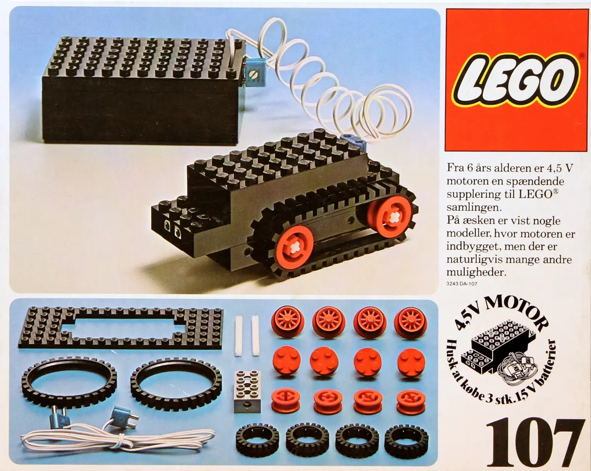 LEGO Basic 107 Universal Motor set