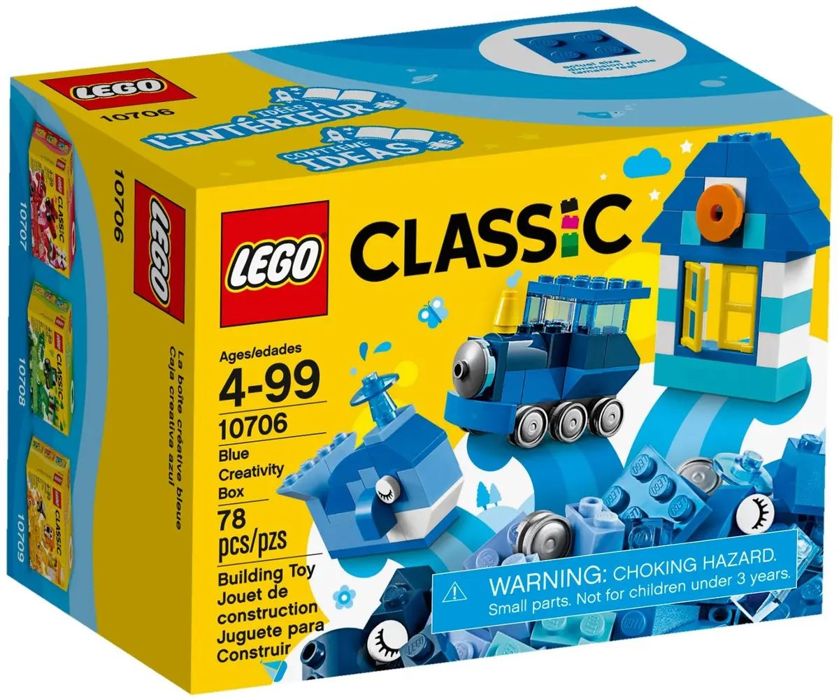 LEGO Classic 10706 Blue Creative Box set, image 2