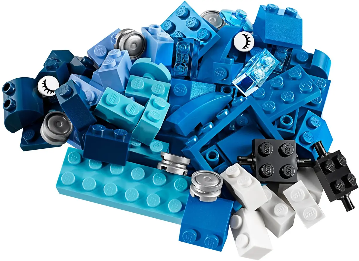 LEGO Classic 10706 Blue Creative Box set, image 6