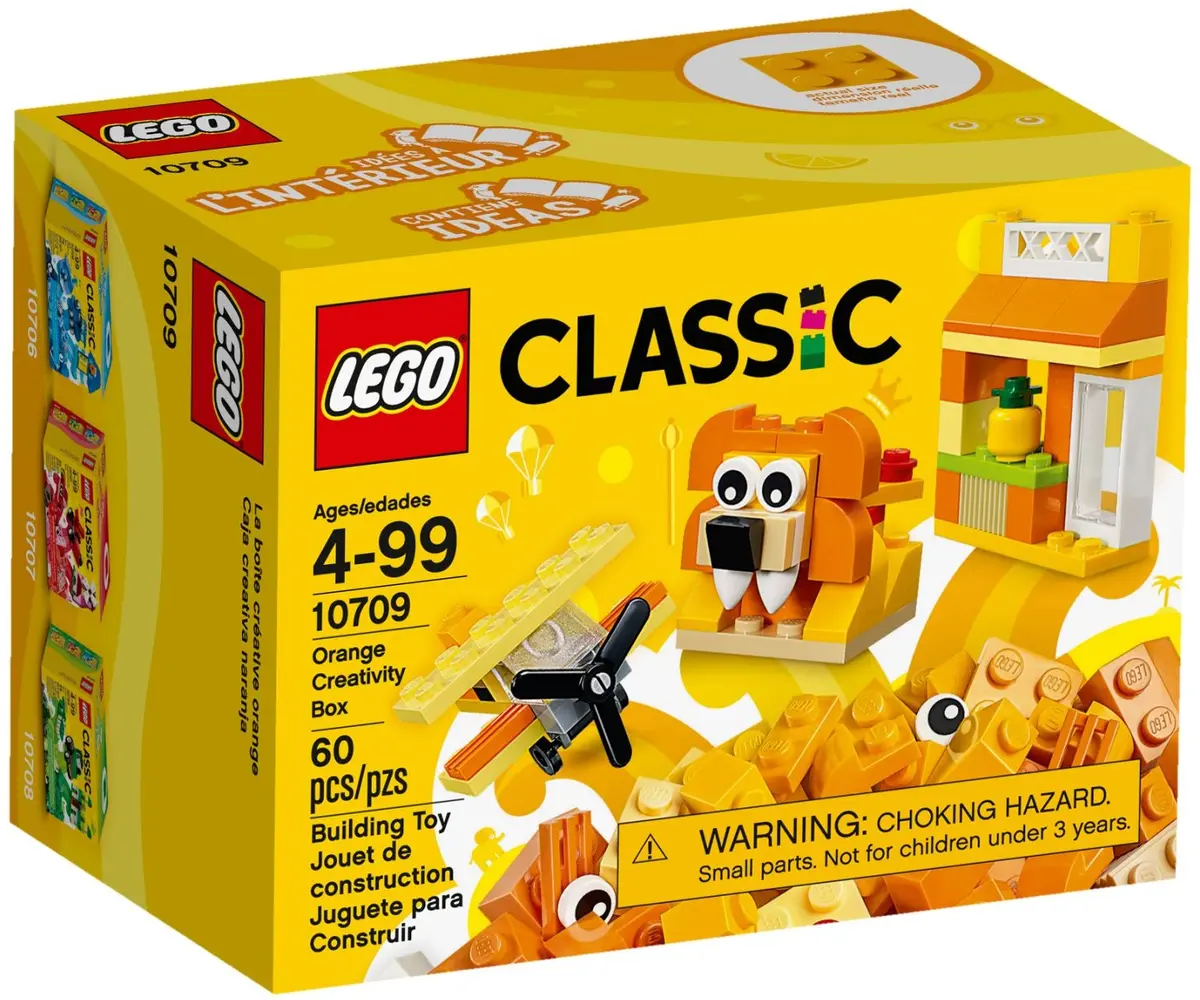 LEGO Classic 10709 Orange Creative Box set, image 2