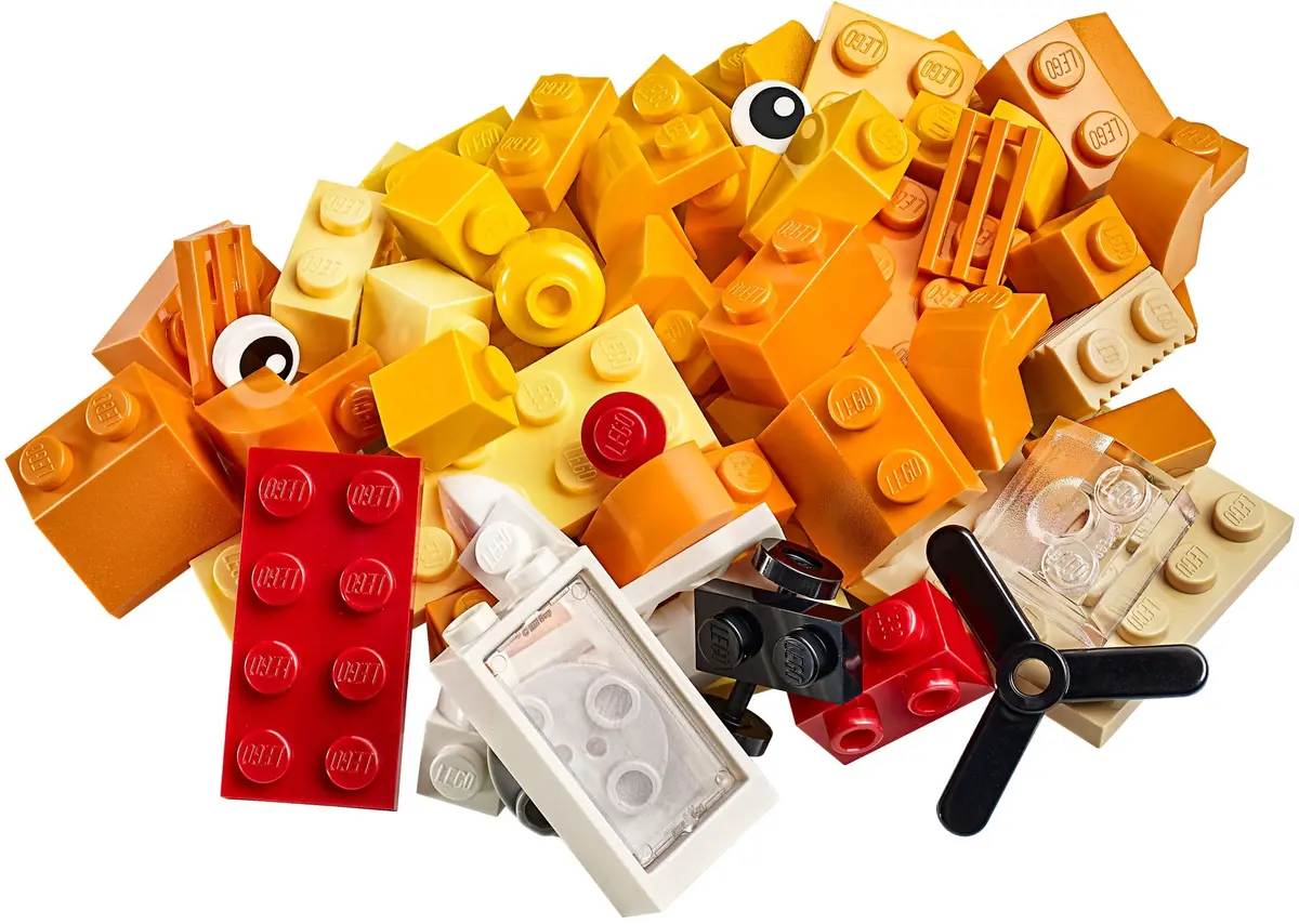 LEGO Classic 10709 Orange Creative Box set, image 6
