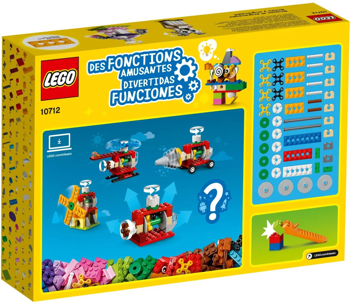LEGO Classic 10712 Bricks and Gears set, image 4
