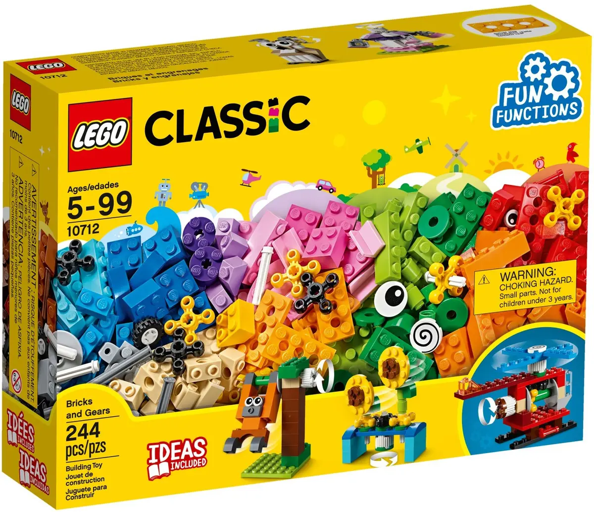 LEGO Classic 10712 Bricks and Gears set, image 2