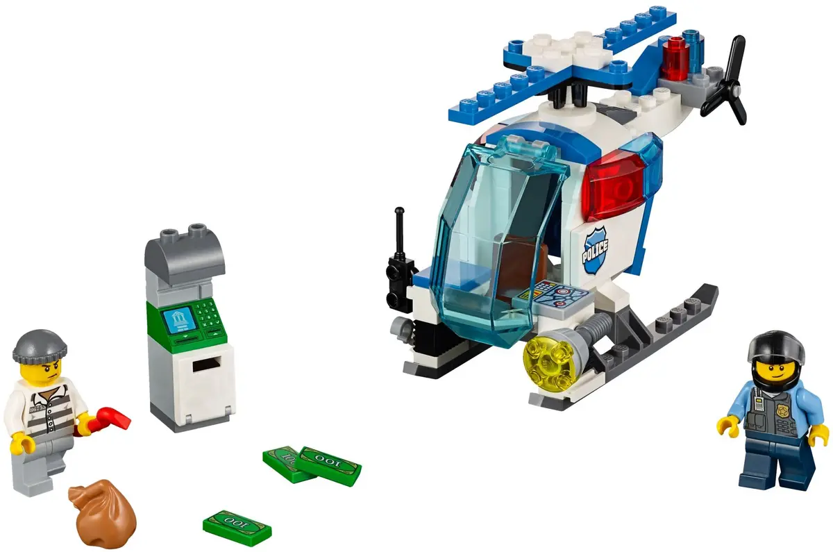 LEGO Juniors 10720 Police Helicopter Chase set