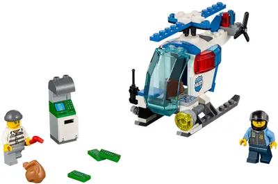 LEGO Juniors 10720 Police Helicopter Chase set