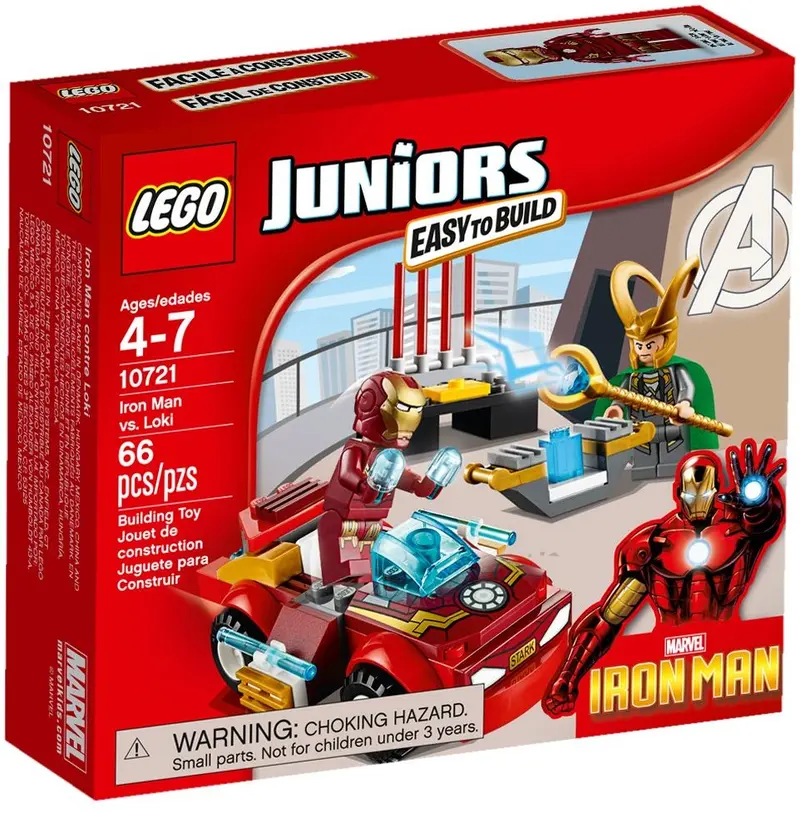 LEGO Juniors 10721 Iron Man vs. Loki set, image 2