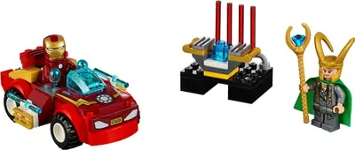 LEGO Juniors 10721 Iron Man vs. Loki set