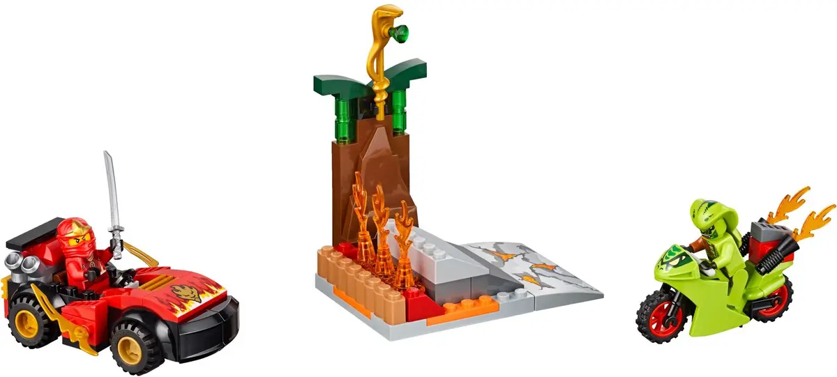 LEGO Juniors 10722 Snake Showdown set