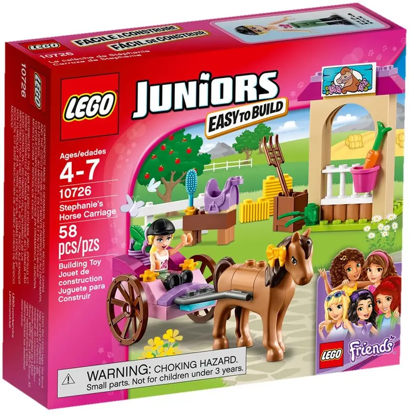 LEGO Juniors 10726 Stephanie's Horse Carriage set, image 2