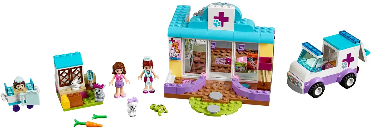LEGO Juniors 10728 Mia's Vet Clinic set