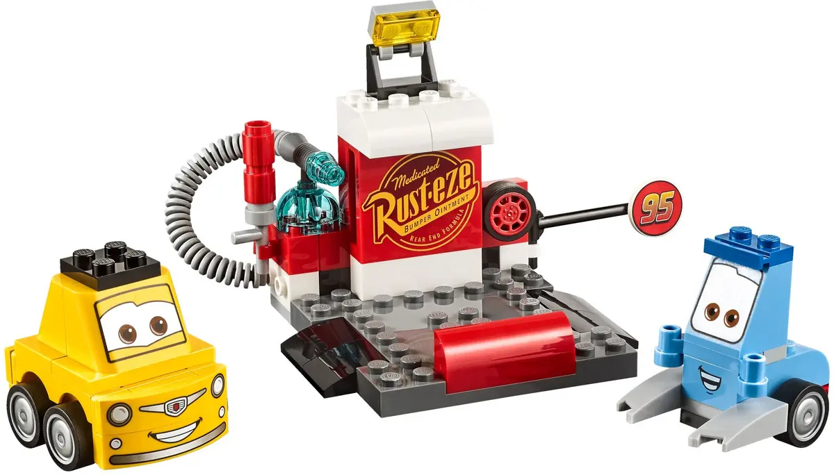 LEGO Juniors 10732 Guido and Luigi's Pit Stop set