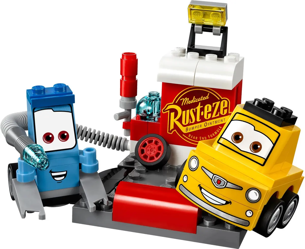 LEGO Juniors 10732 Guido and Luigi's Pit Stop set, image 3