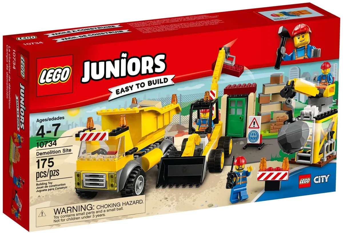 LEGO Juniors 10734 Demolition Site set, image 2