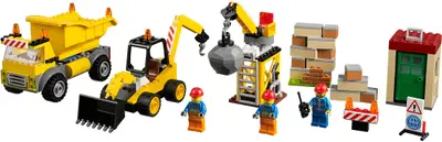 LEGO Juniors 10734 Demolition Site set
