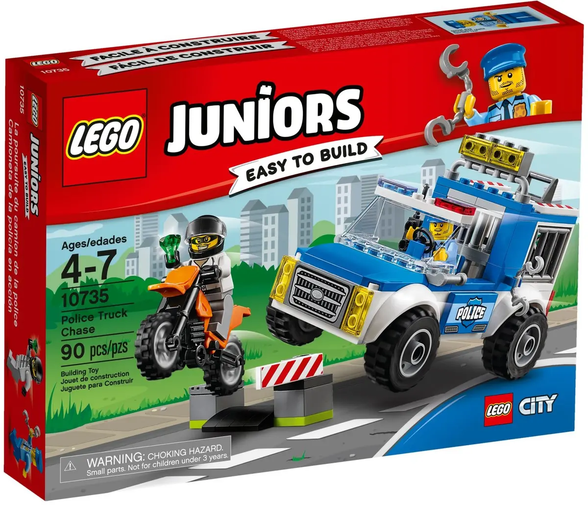 LEGO Juniors 10735 Police Truck Chase set, image 2