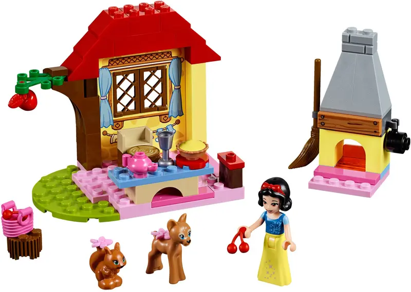 LEGO Juniors 10738 Snow White's Forest Cottage set