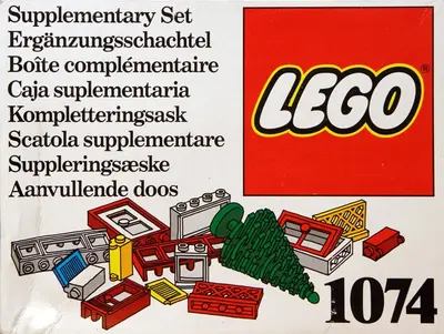 LEGO Dacta 1074 House Accessories set
