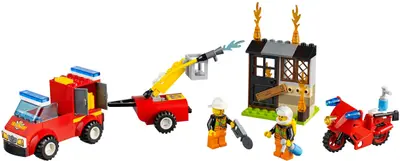 LEGO Juniors 10740 Fire Patrol Suitcase set