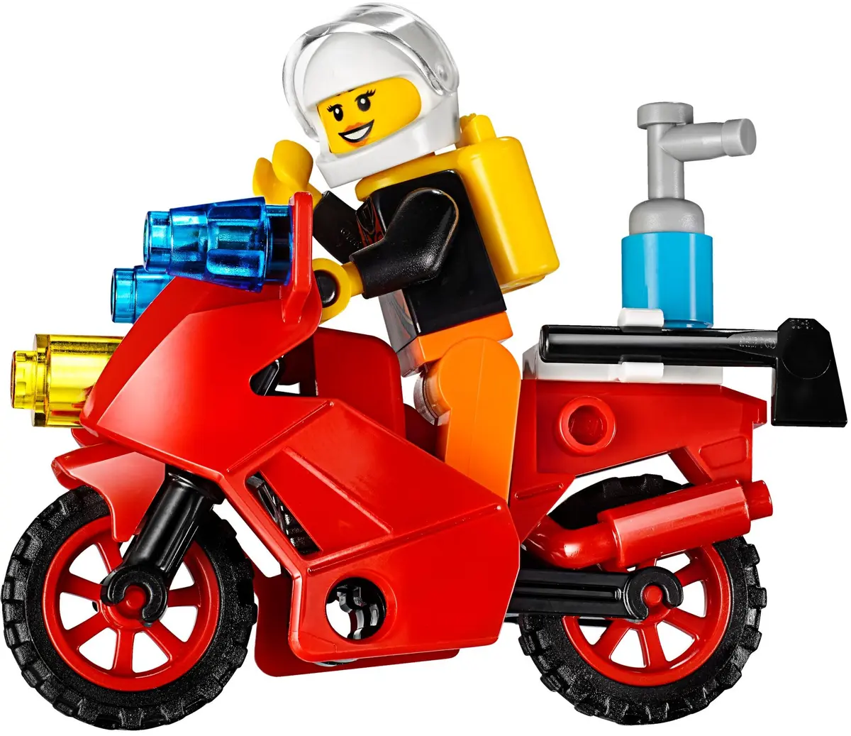 LEGO Juniors 10740 Fire Patrol Suitcase set, image 3