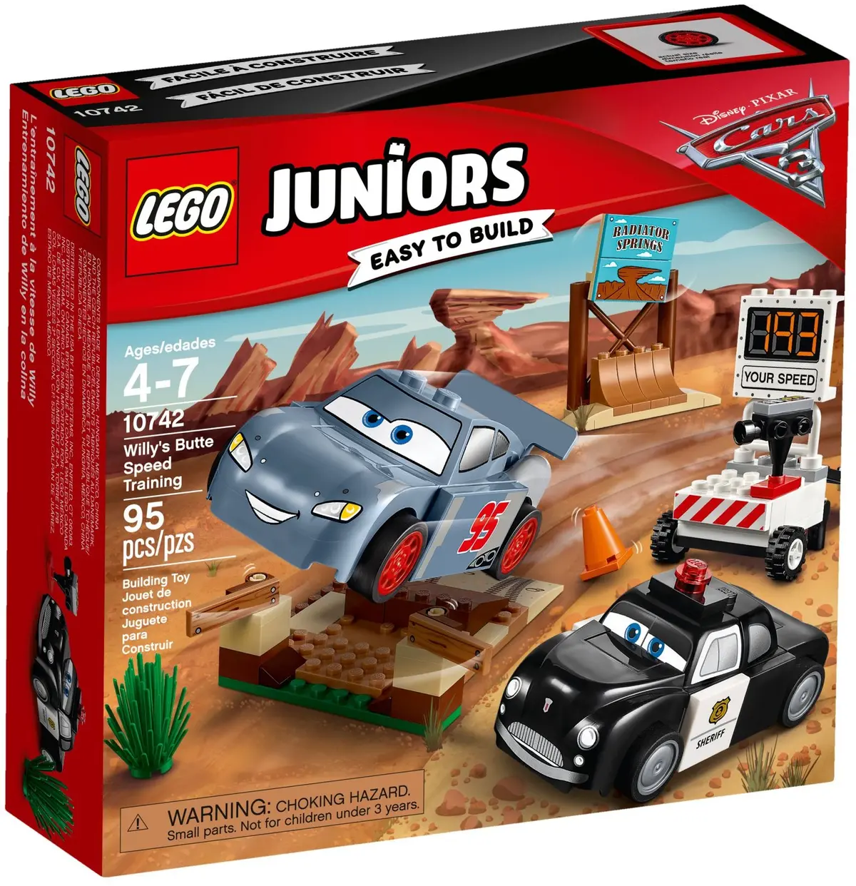 LEGO Juniors 10742 Willy's Butte Speed Training set, image 2