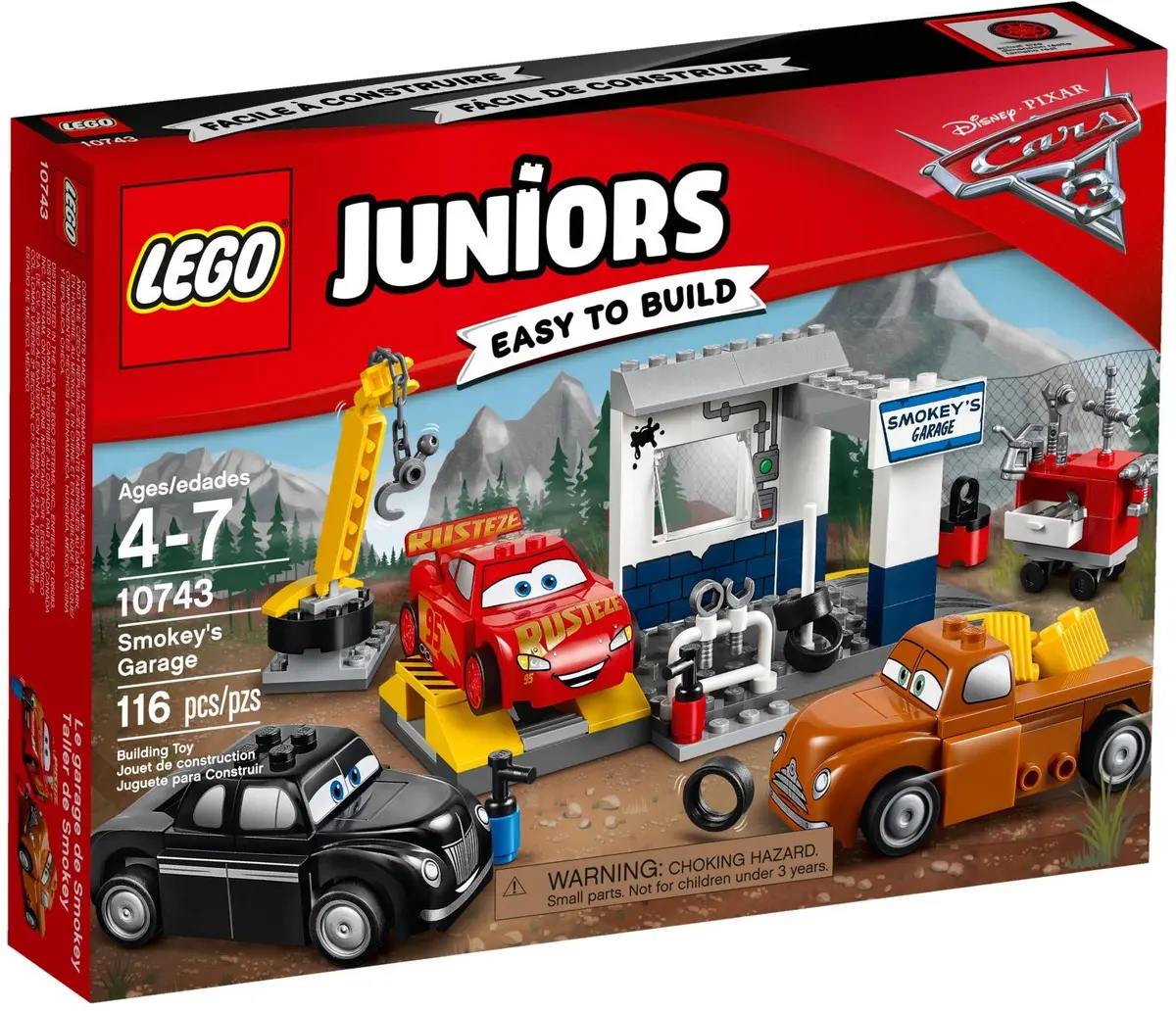 LEGO Juniors 10743 Smokey's Garage set, image 2